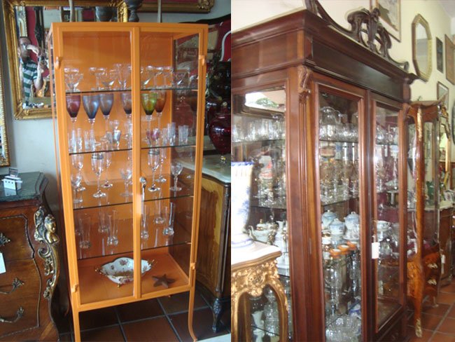 Antiquário com Aparadores e Cristaleiras Antigos em Pinheiros SP